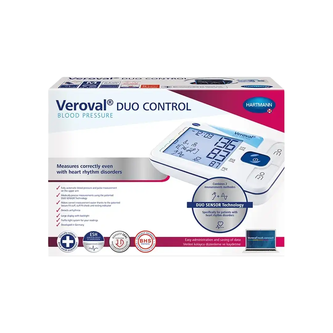 Veroval Duo Control Upper Arm Blood Pressure Monitor, Large
