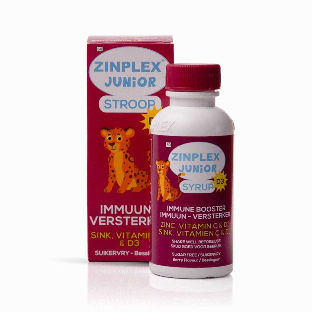 Zinplex Junior Xylitol & Vitamin D3 Syrup, 200ml