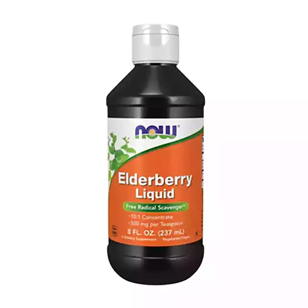 NOW Foods Elderberry Liquid, 237ml
