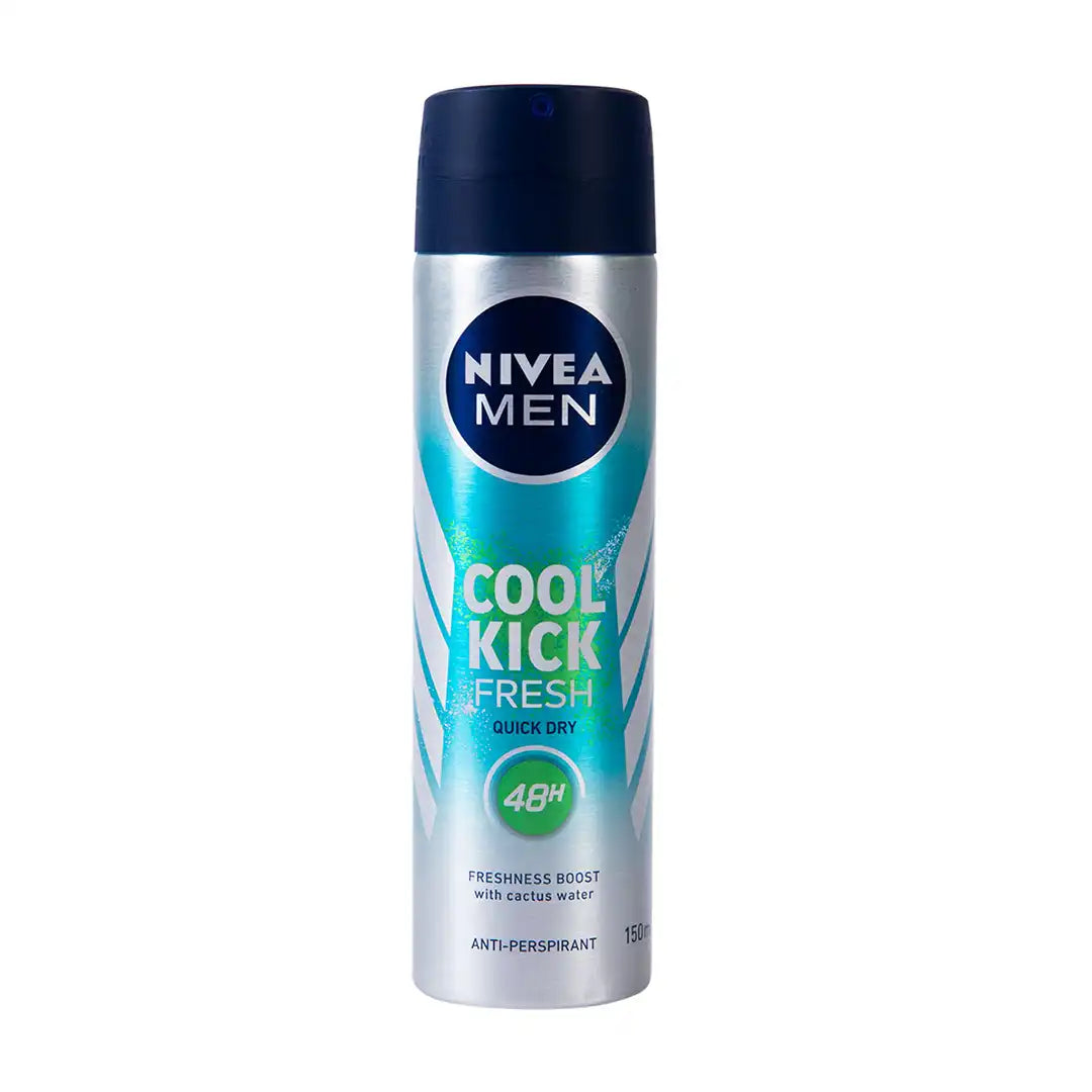 Nivea Men Deodorant Spray 150ml, Cool Kick Fresh