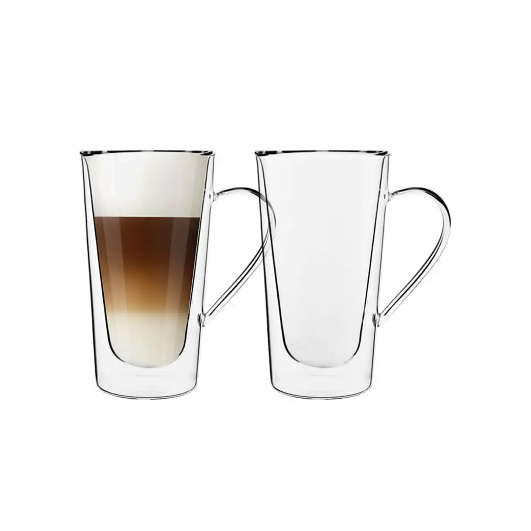 Eetrite Double Walled Latte Mug Set of 2, 340ml