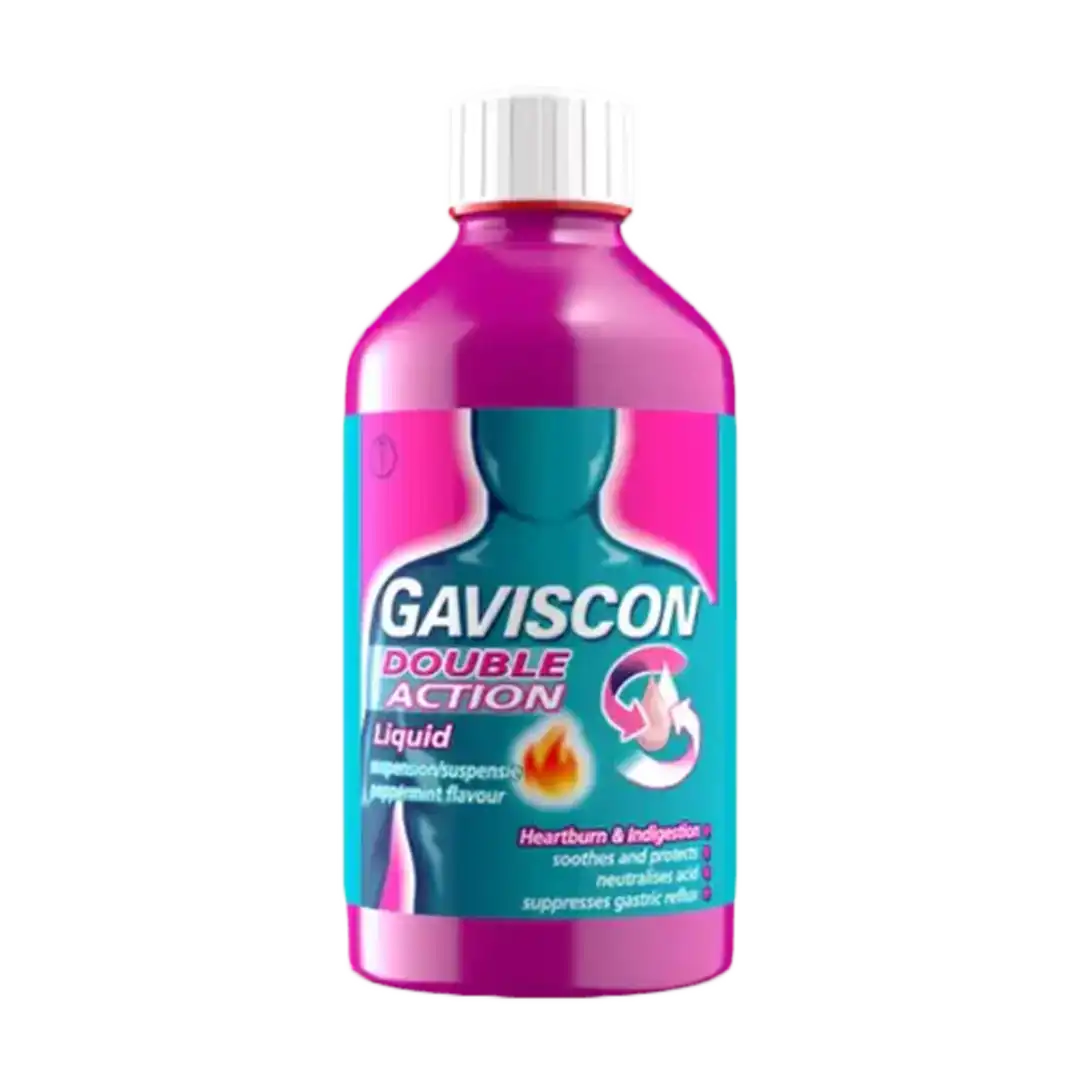 Gaviscon Double Action Liquid Peppermint, 600ml