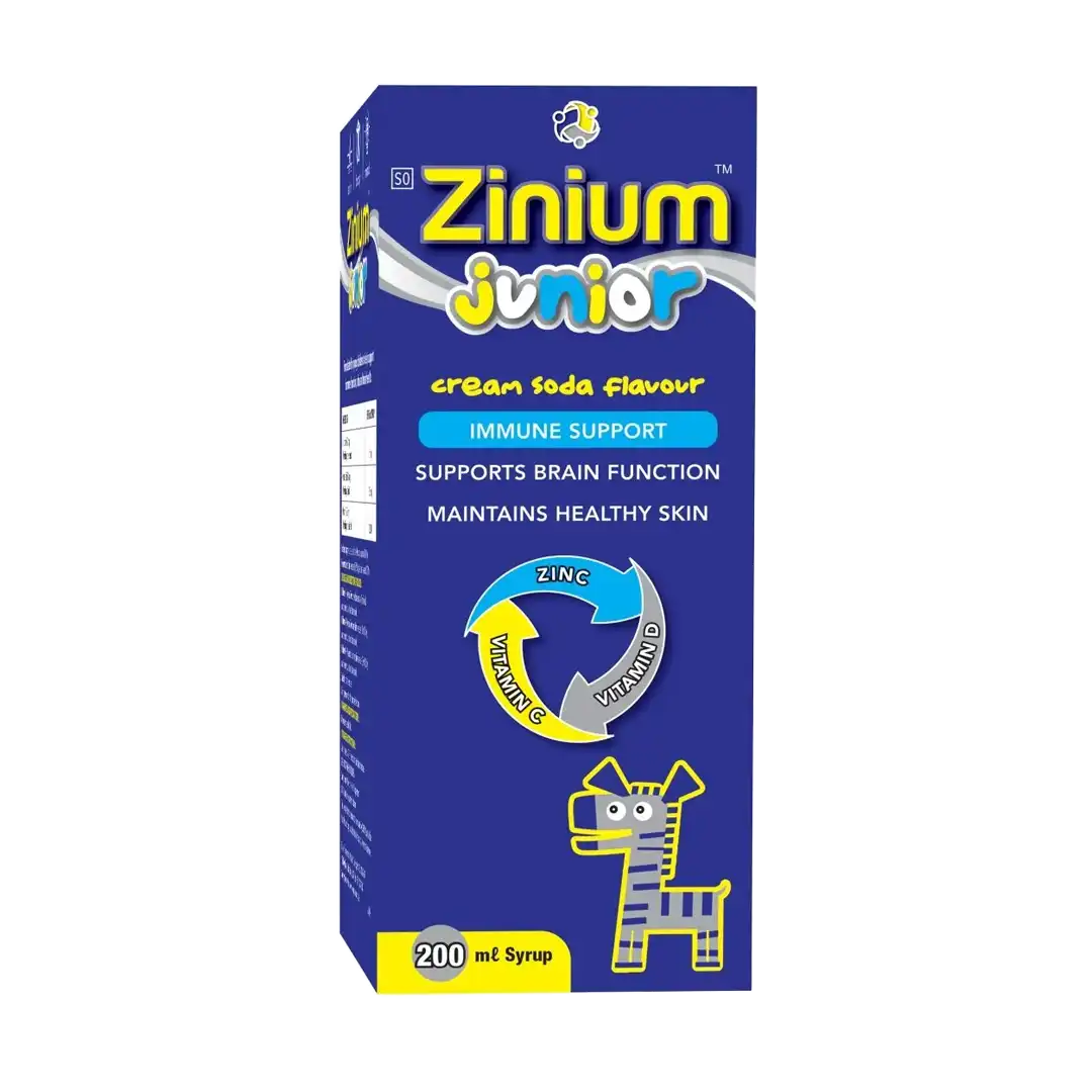 Zinium Junior Syrup, 200ml
