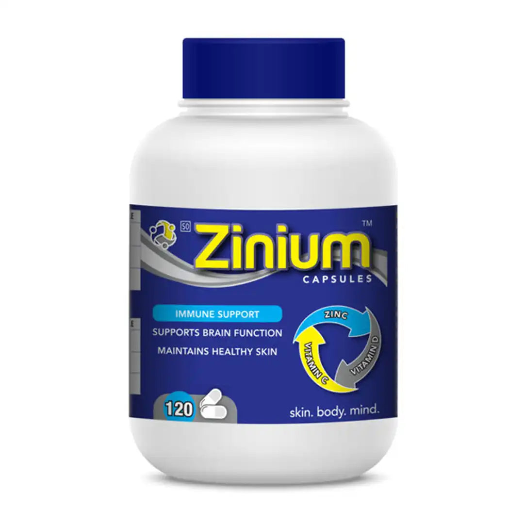 Zenium Supplement Zinium Capsules, 120's