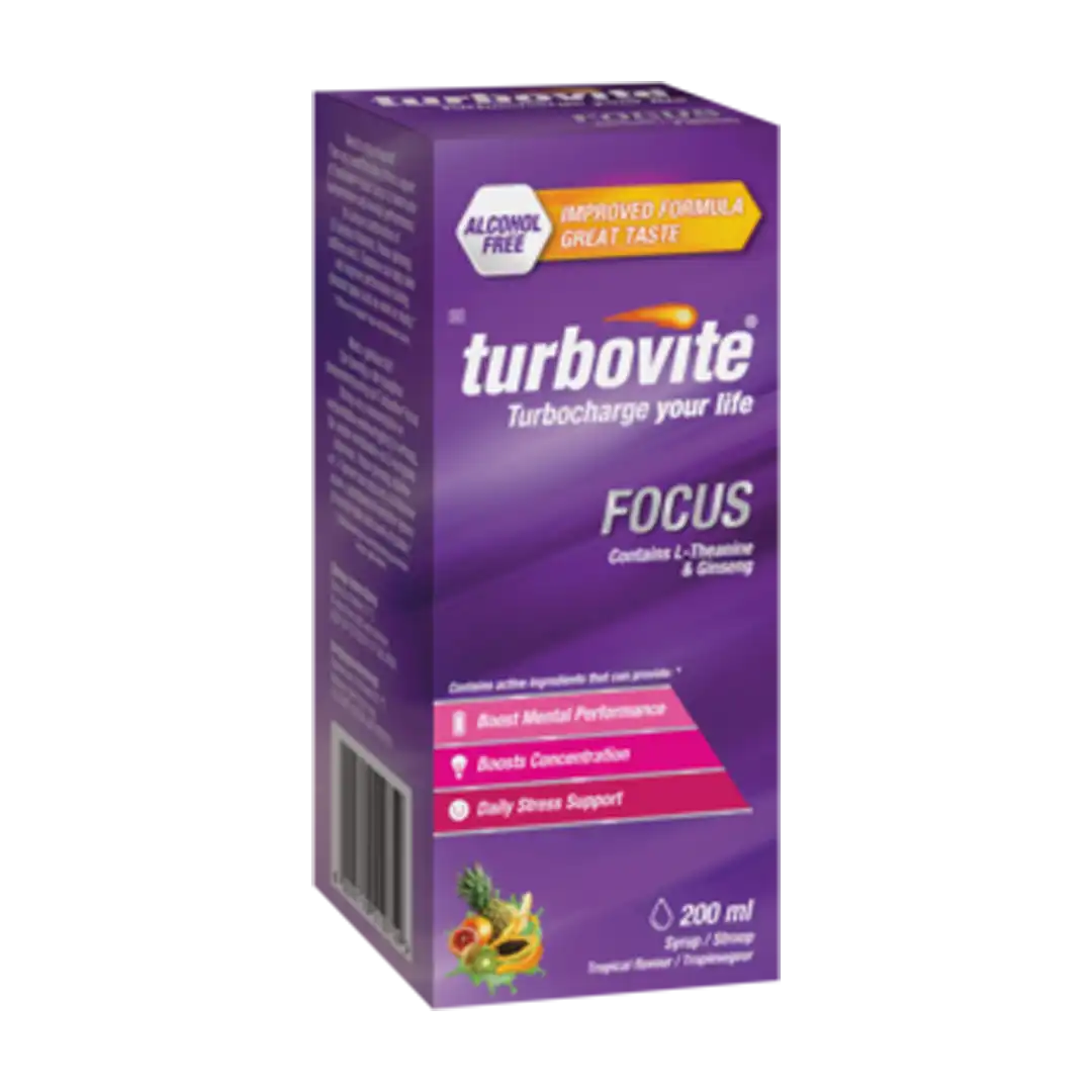 Turbovite Focus Syrup Tropical, 500ml