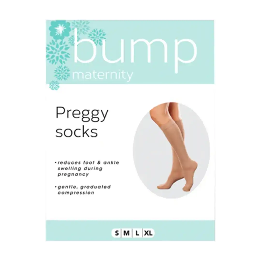 Bump Maternity Preggy Socks, Large