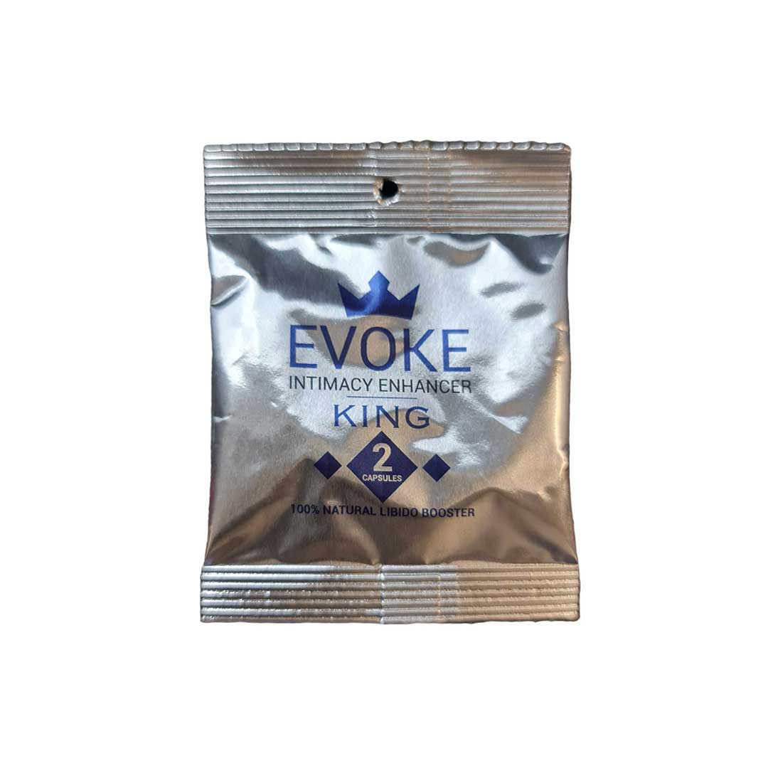 Evoke King Intimacy Enhancer Caps, 2's