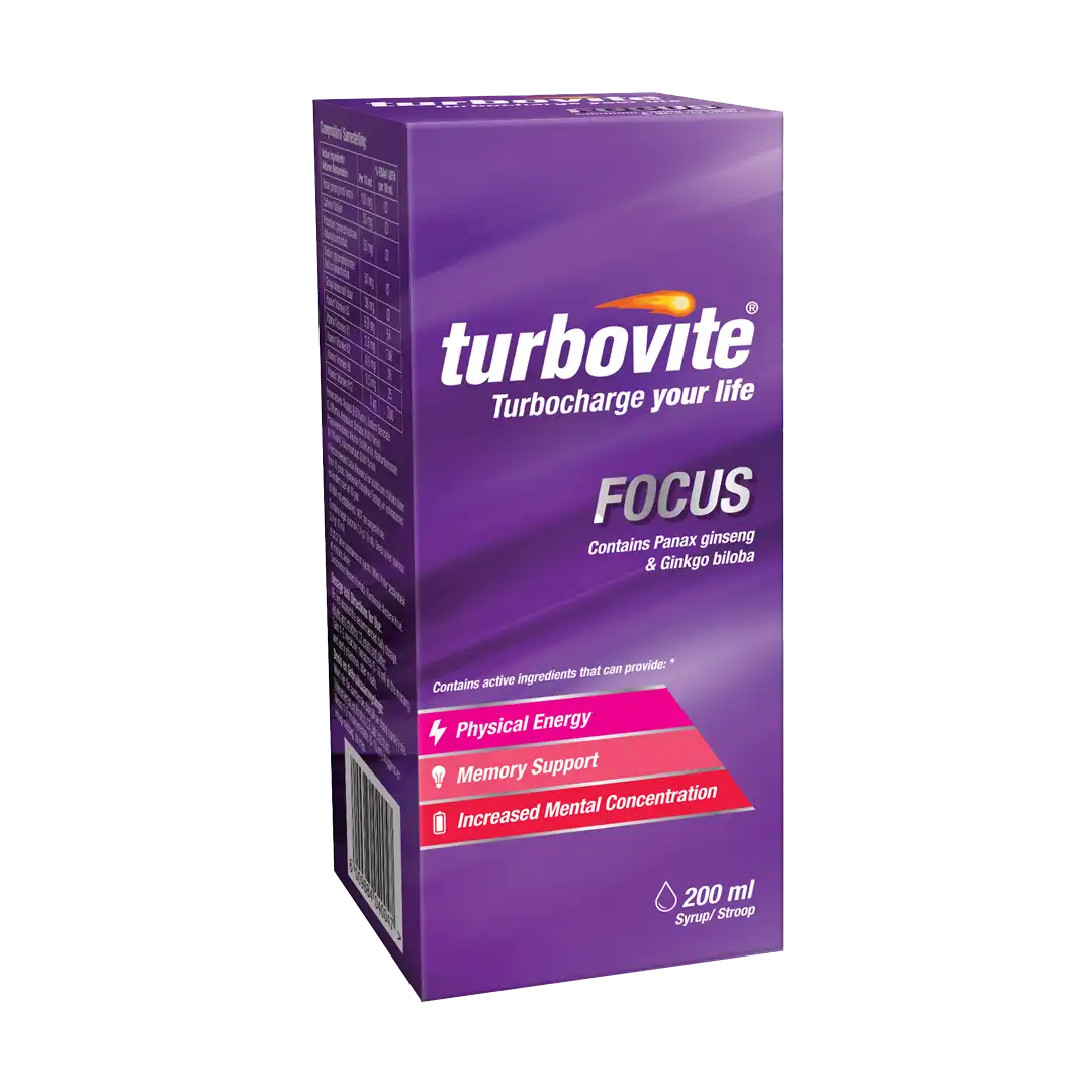Turbovite Focus Syrup, 200ml