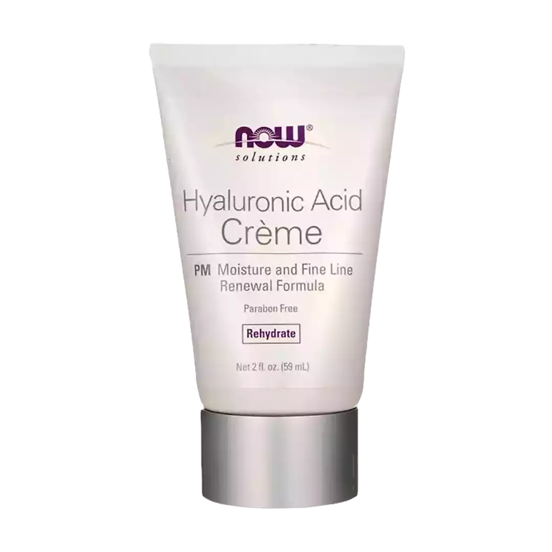 NOW Foods Hyaluronic Acid PM Crème, 59ml