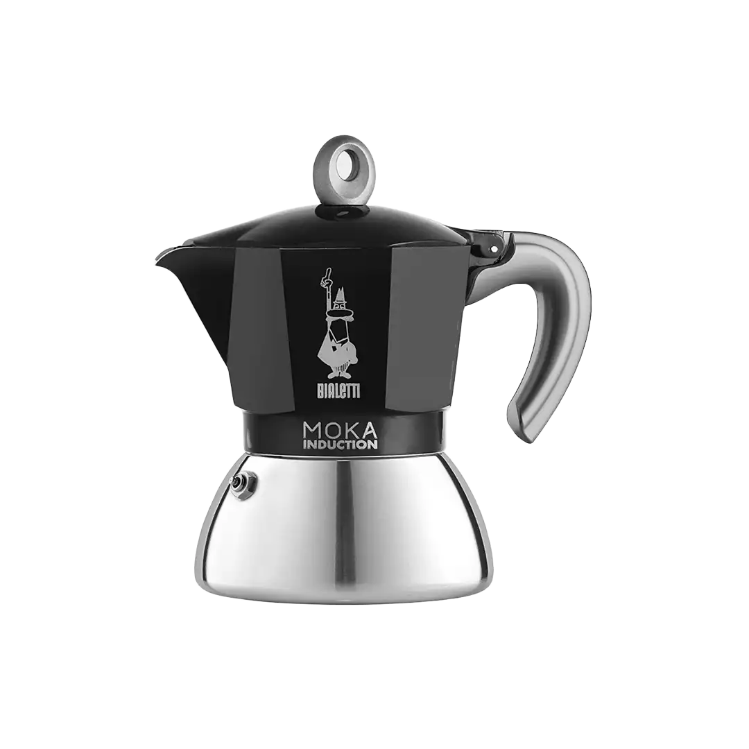 Bialetti Moka Induction Coffee Pot 6 Cups, Assorted Colours