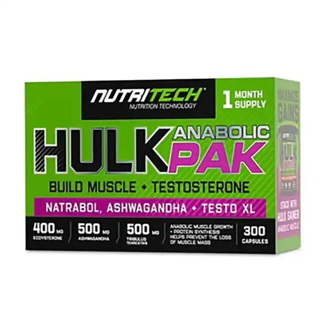 Nutritech Hulk Pack Capsules, 300's