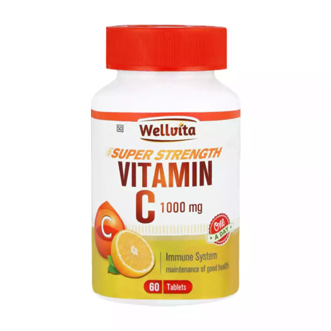 Wellvita 1000mg Vitamin C Tablets
