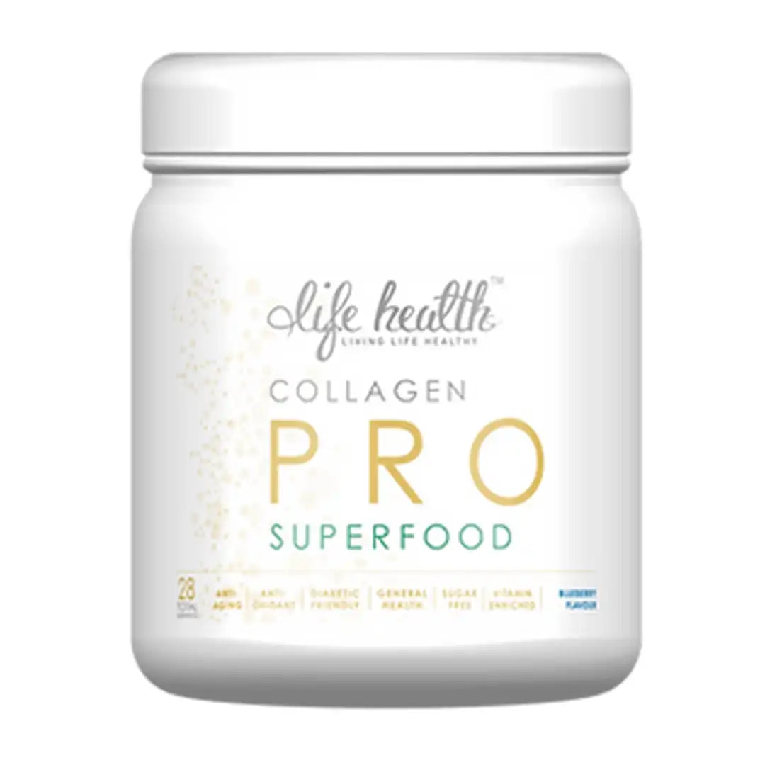 Life Health Collagen PRO Superfood Fruit Punch, 476g