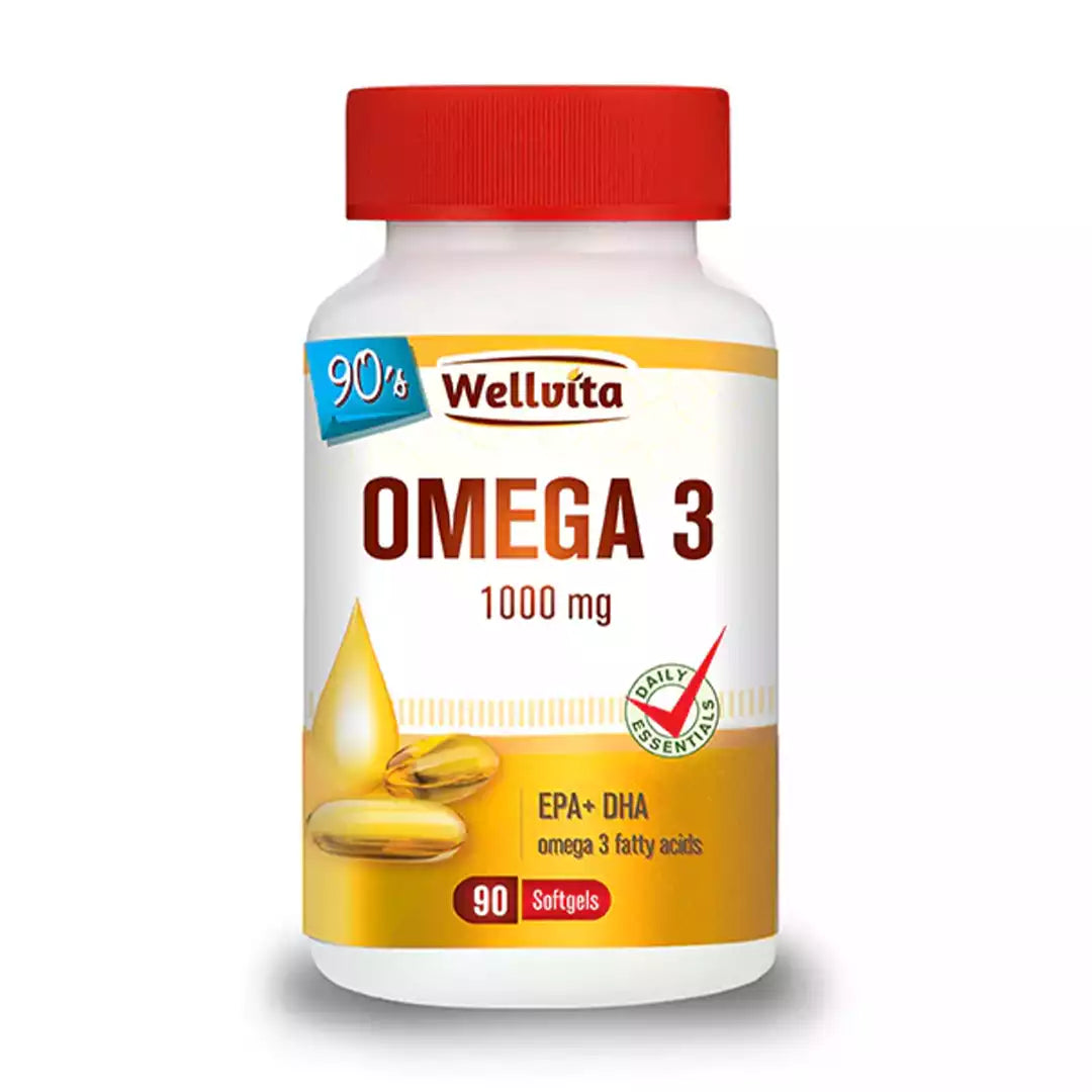 Wellvita Omega 3 1000mg Softgels