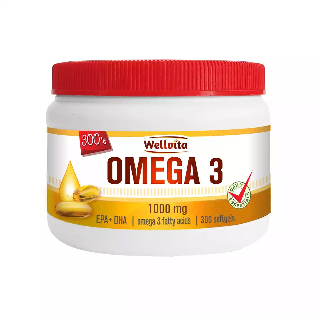 Wellvita Omega 3 1000mg Softgels