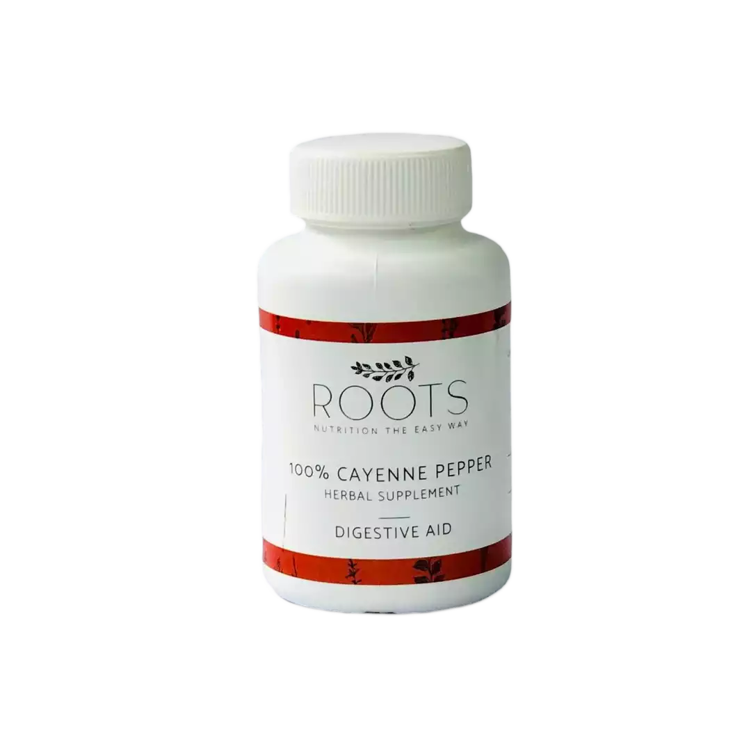 Roots Cayenne Pepper Capsules, 90's