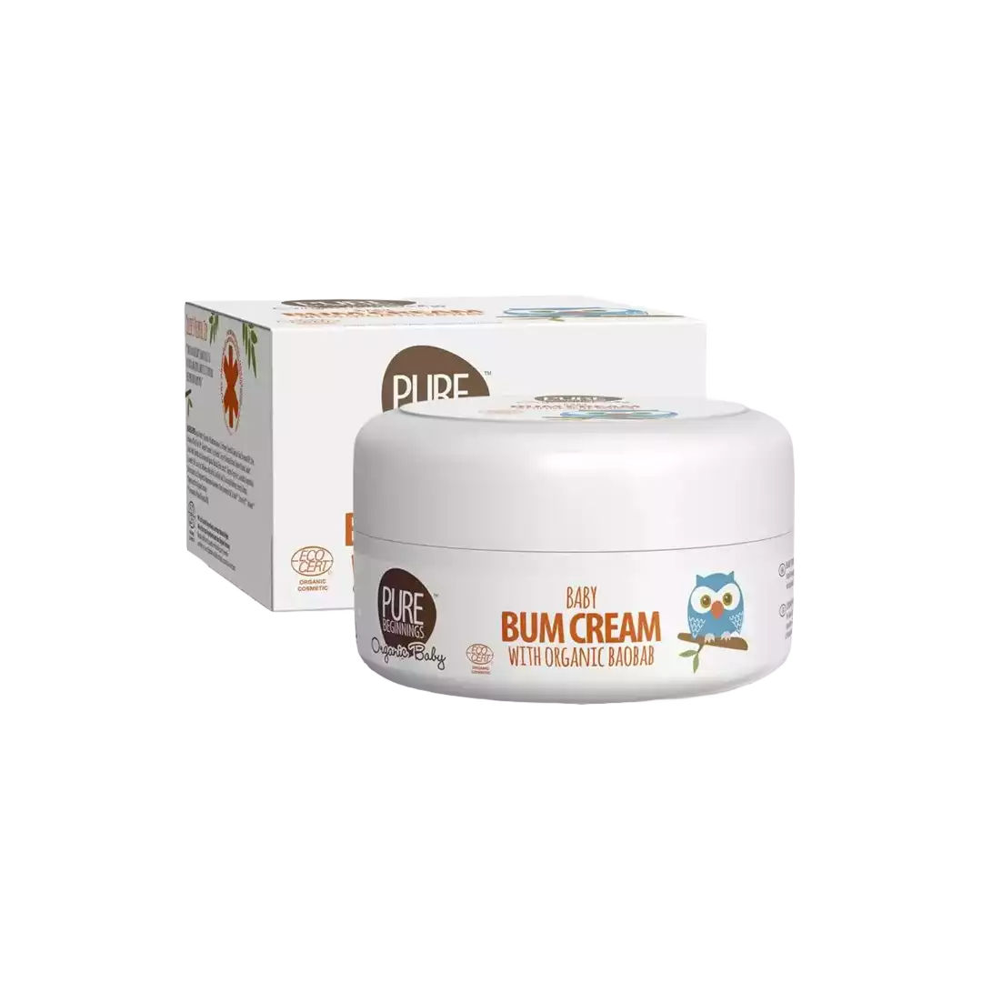 Pure Beginnings Baby Bum Cream With Organic Baobab, 125ml