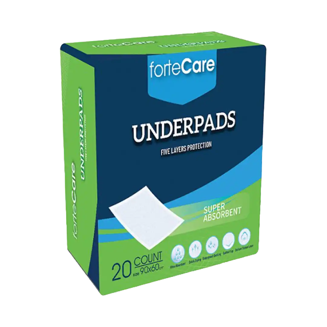 Forte Care Under pads 60x90 5 layer, 20 per pack