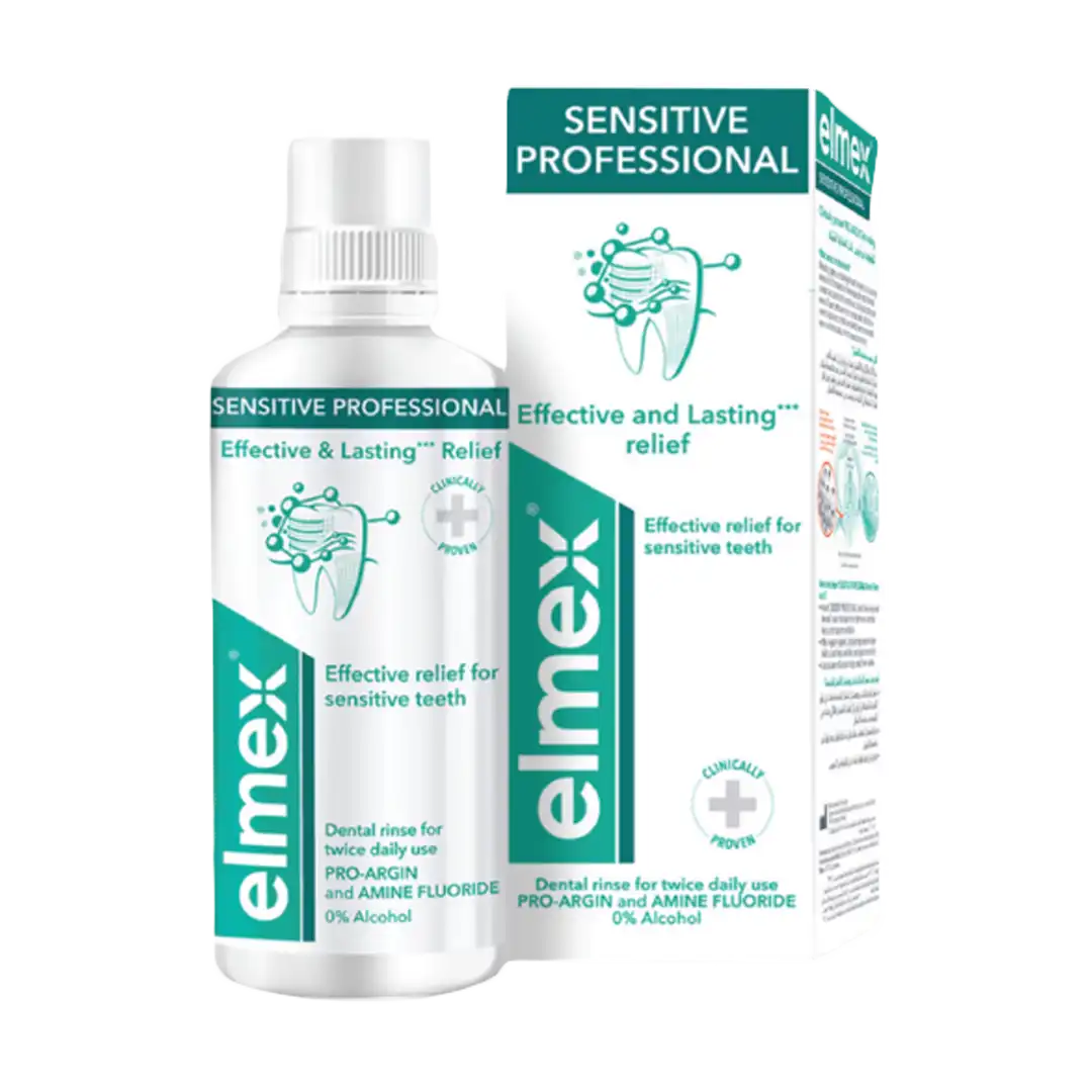 Elmex Sensitive Professional Mouthwash Original, 400ml