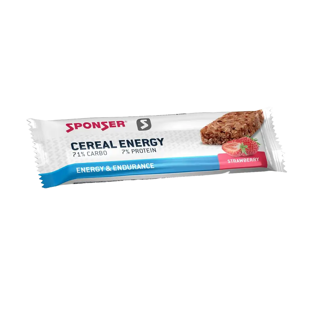 Sponser Cereal Energy Bar Strawberry, 40g