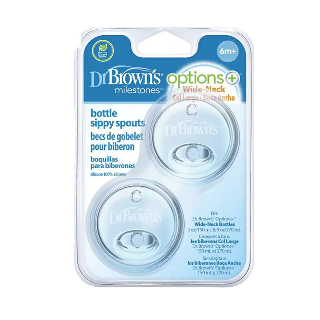 Dr Brown's Options+ Bottle Sippy Spouts, Assorted