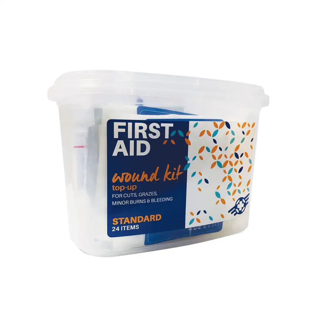 First Aid Standard Wound Top-Up Kit, 24 Items