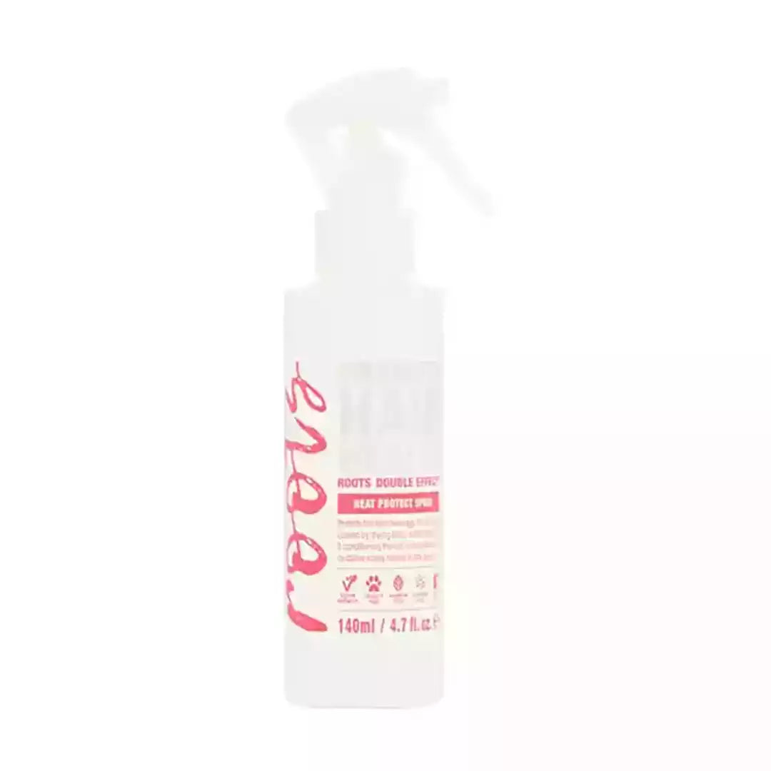 Roots Double Effect Heat Protect Spray, 140ml