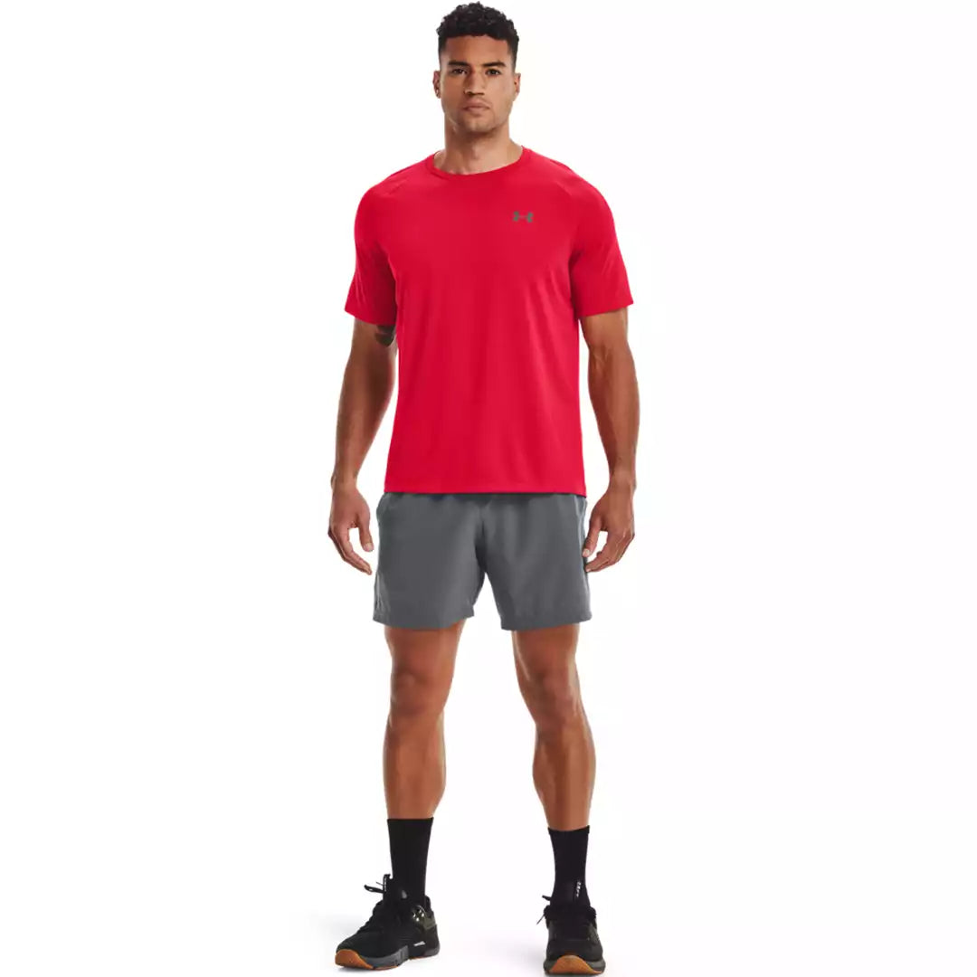 UA Men's Tech 2.0 Short Sleeve T-Shirt, Red