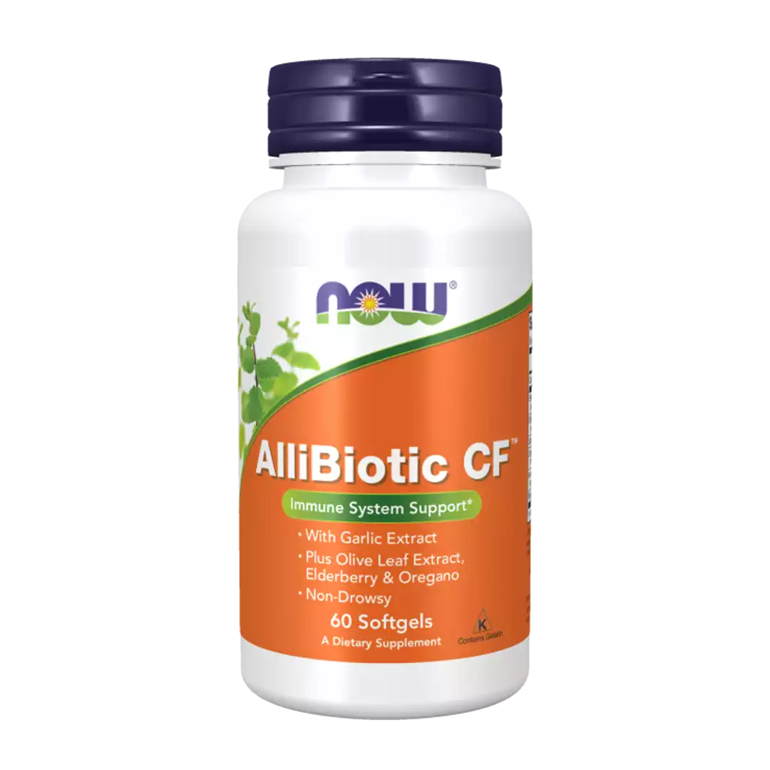 NOW Foods Allibiotic Non-Drowsy CF Softgels, 60's