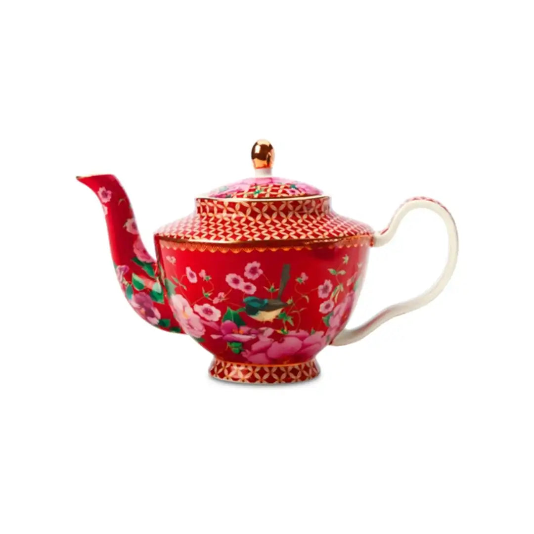 Maxwell & Williams Teas & C's Silk Road Teapot + Infuser, 1L Red