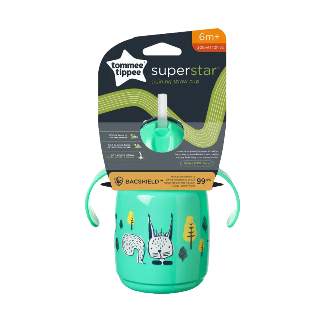 Tommee Tippee Super Star Training Straw Cup, 300ml