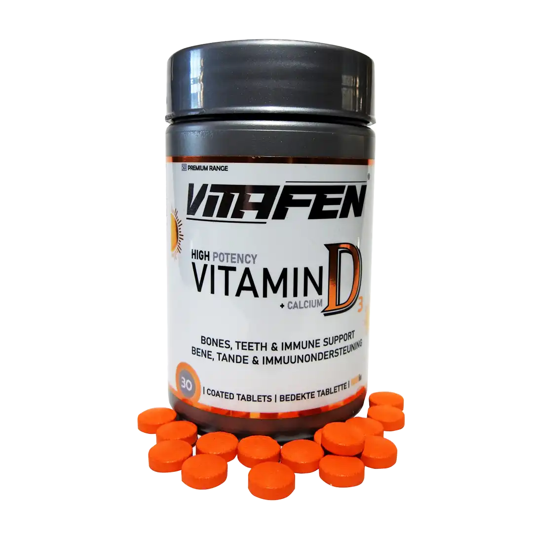 Vitafen Vitamin D3 1000iu & Calcium Tablets, Assorted