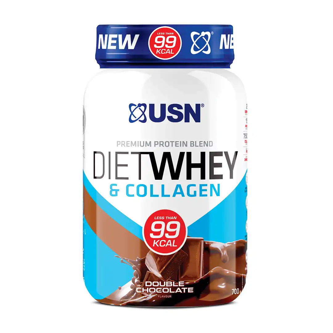 USN Diet Whey & Collagen Chocolate, 700g