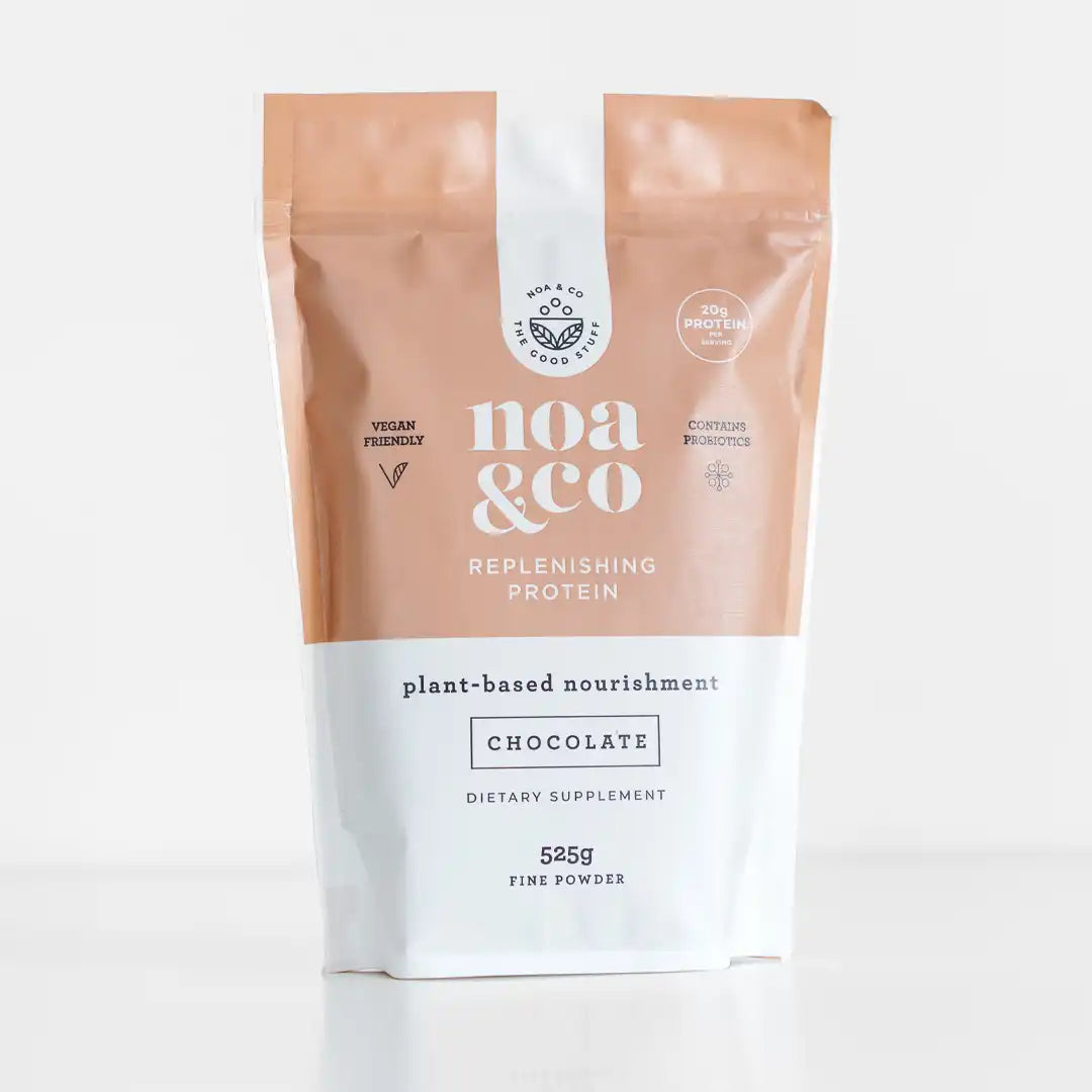 Noa & Co Chocolate Replenishing Protein Powder, 500g