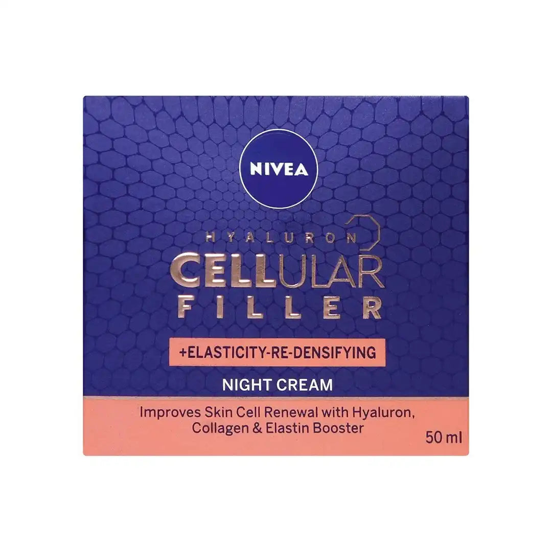 Nivea Hyaluron Cellular Filler +elasticity Night Cream, 50ml