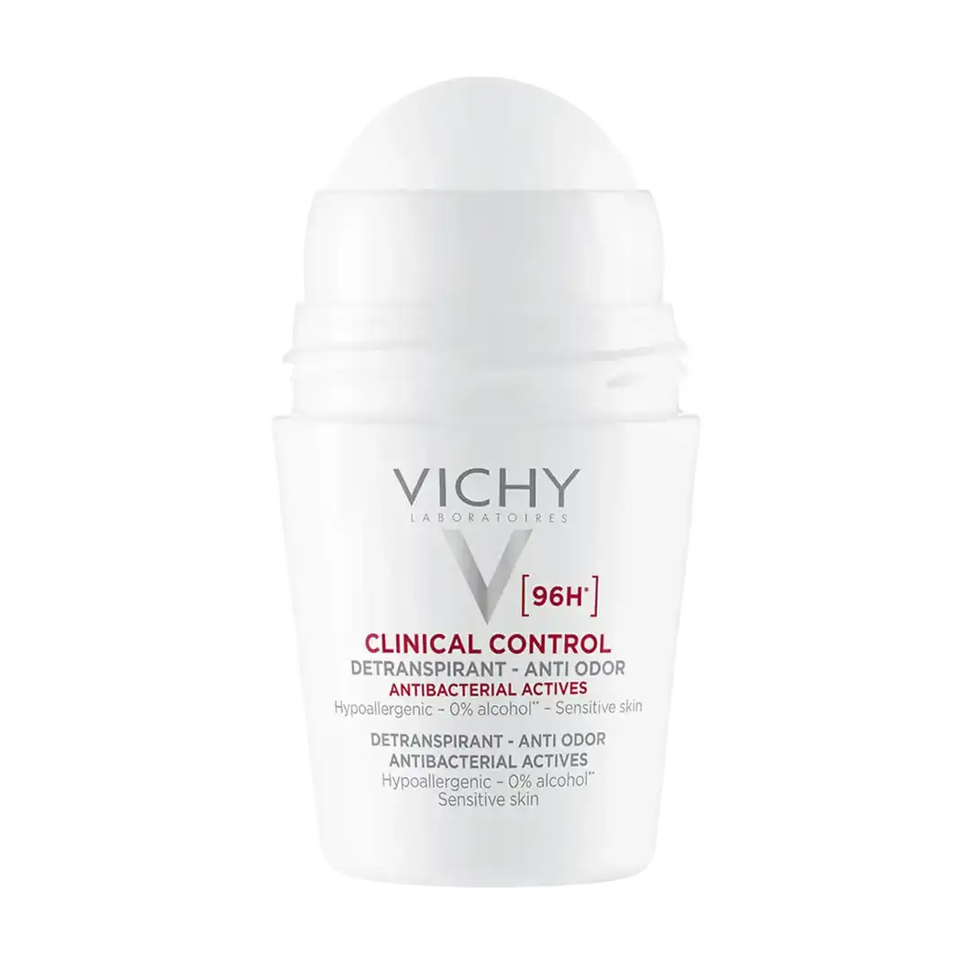 Vichy Clinical Control 96HR Protection Anti-Perspirant Roll-on Deodorant, 50ml