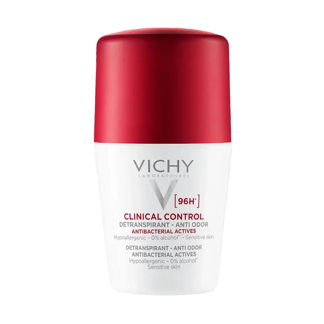 Vichy Clinical Control 96HR Protection Anti-Perspirant Roll-on Deodorant, 50ml