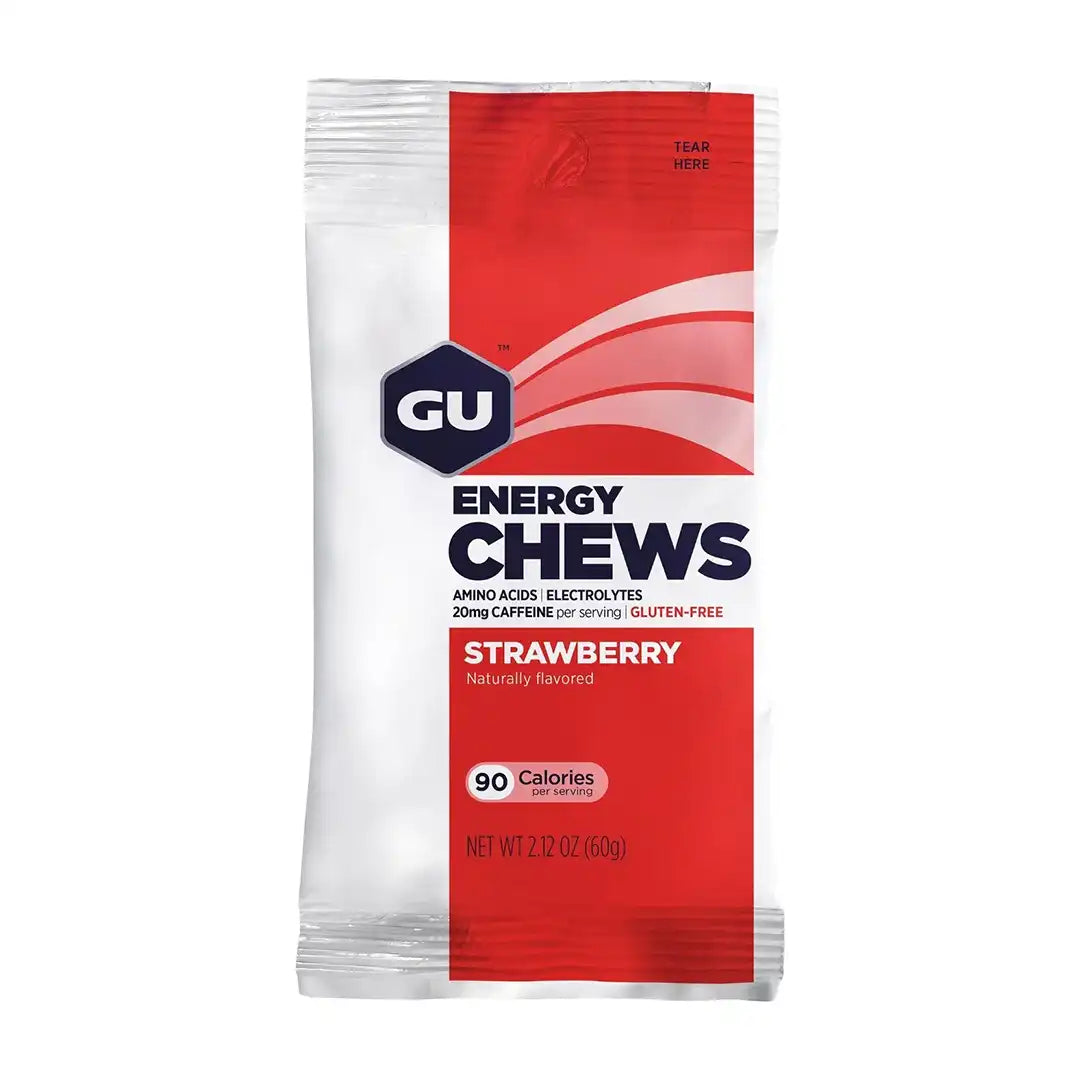 Gu Chew Strawberry Energy, 60g