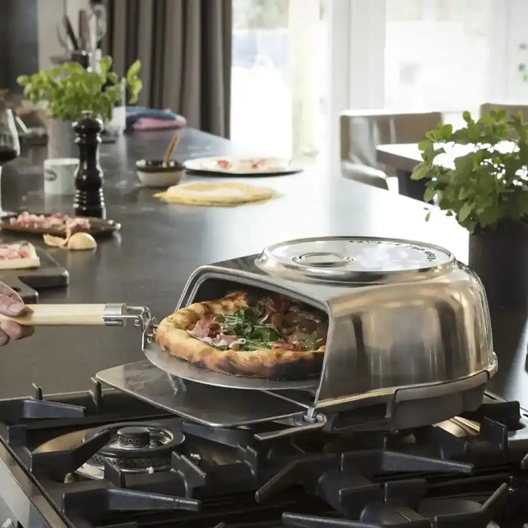 Fernus Stovetop Pizza-Oven Pure Polished Aluminium