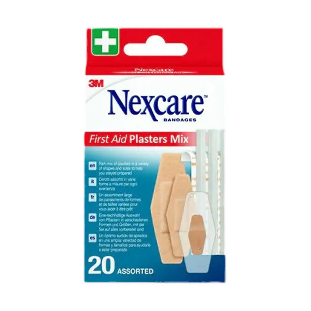 Nexcare 3M Bandages First Aid Plasters Mix Sizes