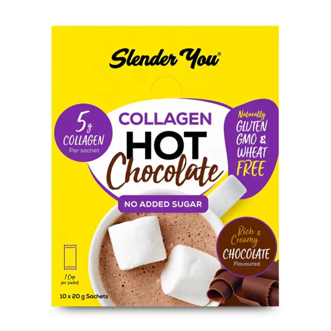 Slender You Collagen Hot Chocolate Sachets, 20g