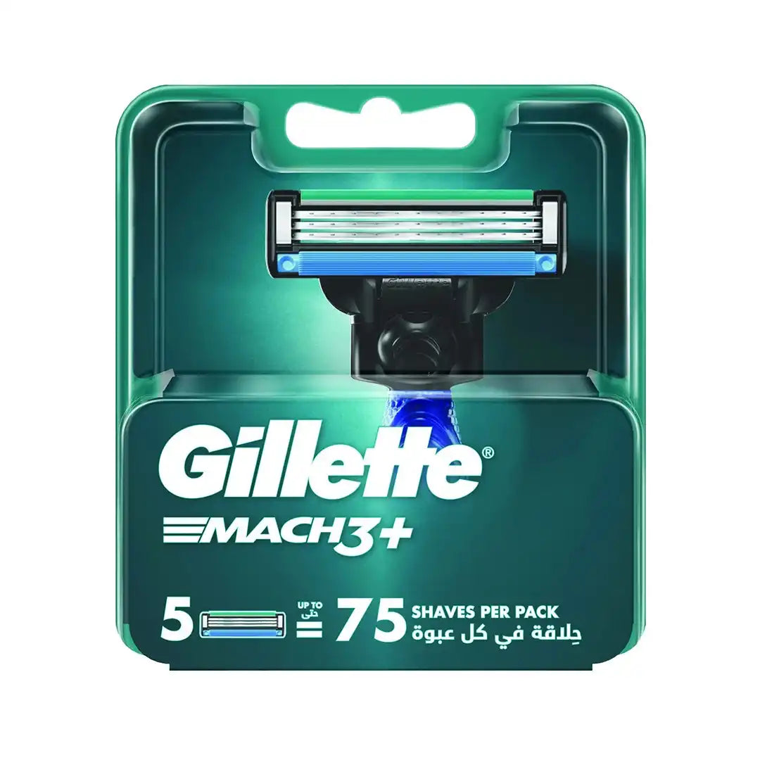 Gillette Blades Mach3 Plus, 5's