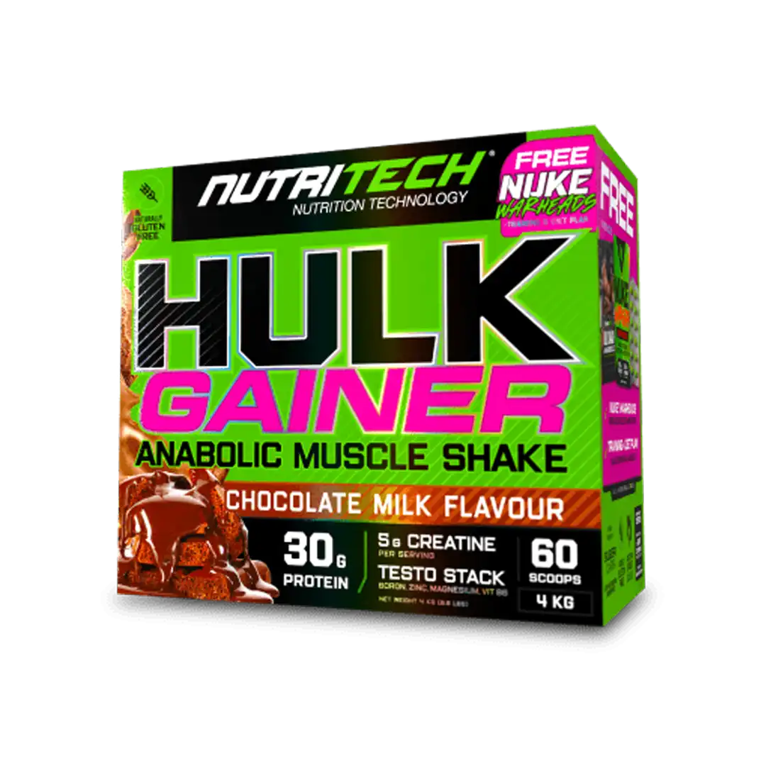Nutritech Hulk Gainer Box 4kg, Assorted