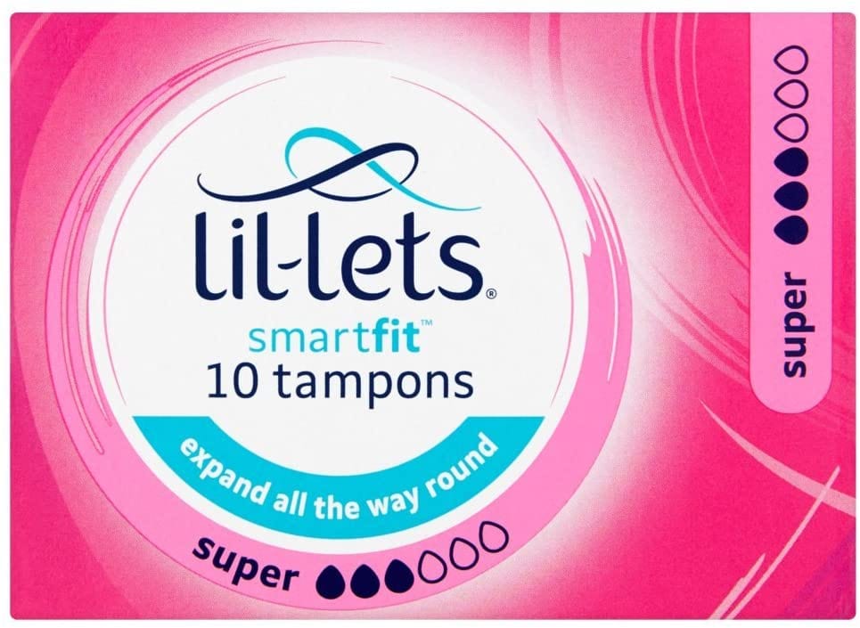 Lil-Lets Toiletries Lil-Lets Smartfit Tampons Super, 10's 6009508400712 289942
