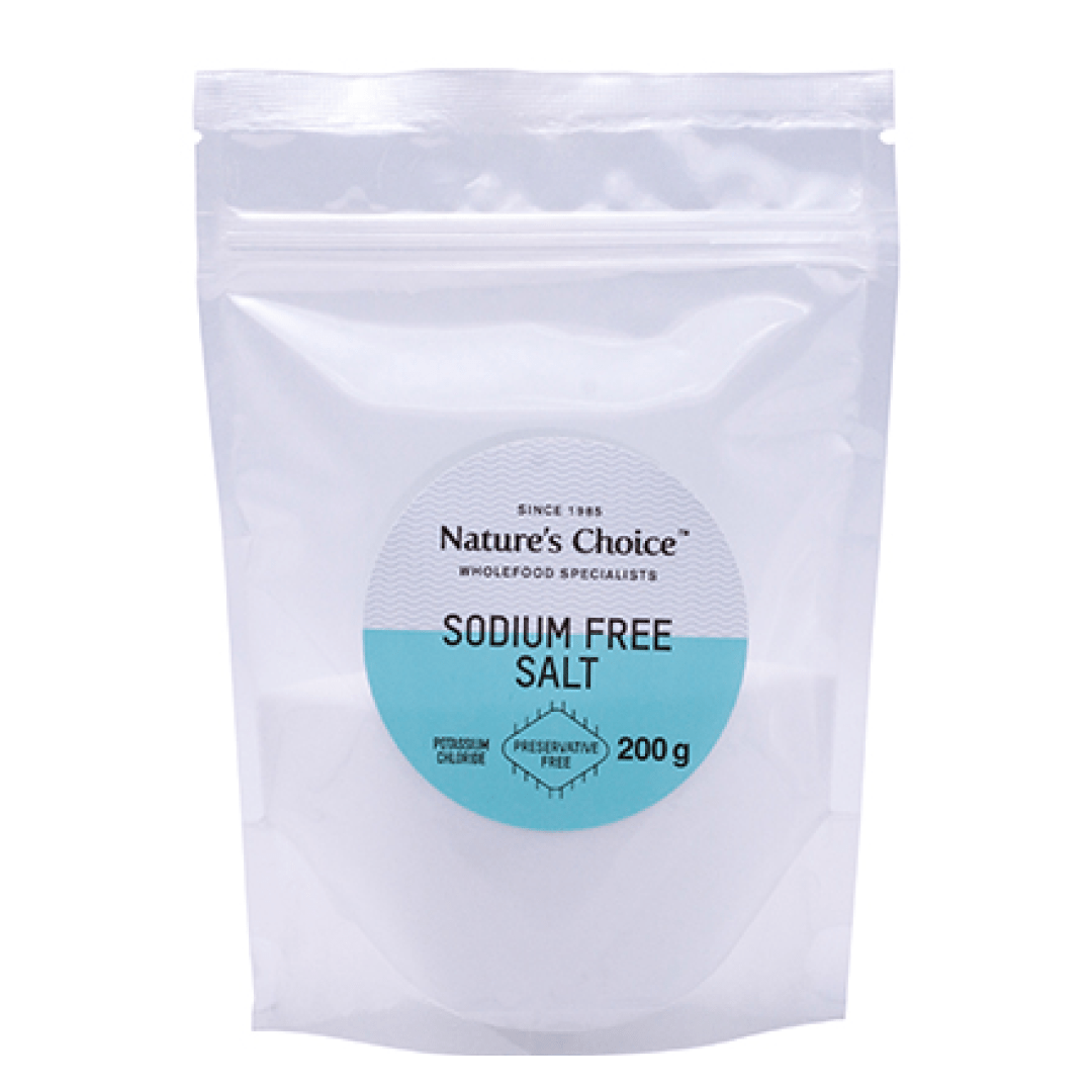 Mopani Pharmacy Health Foods Nature's Choice Sodium Free Salt, 200g 6007732000937 41935