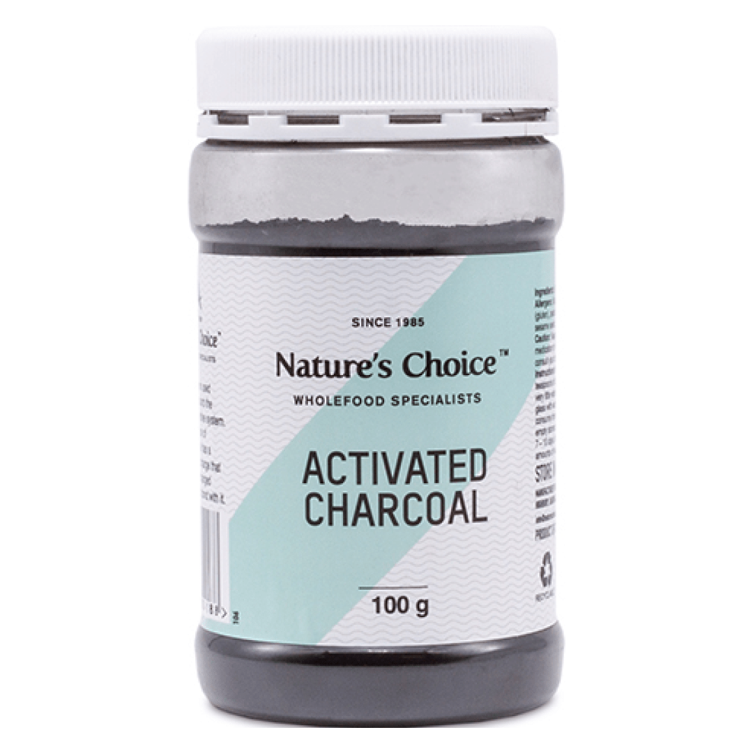Mopani Pharmacy Health Foods Nature's Choice Activated Charcoal, 100g 6007732004188 47556