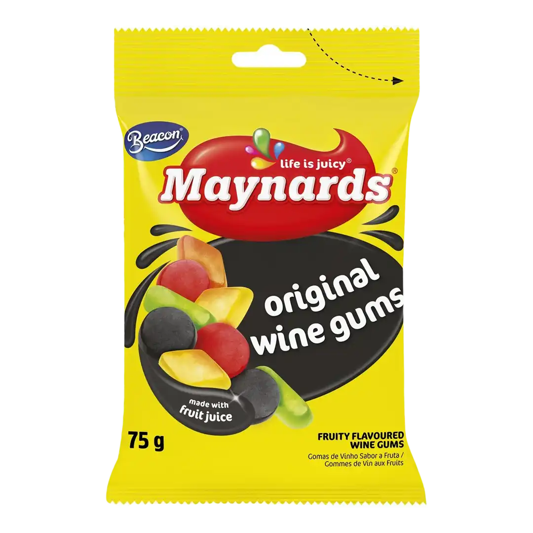 Beacon Maynards Mini Original Wine Gums, 75g