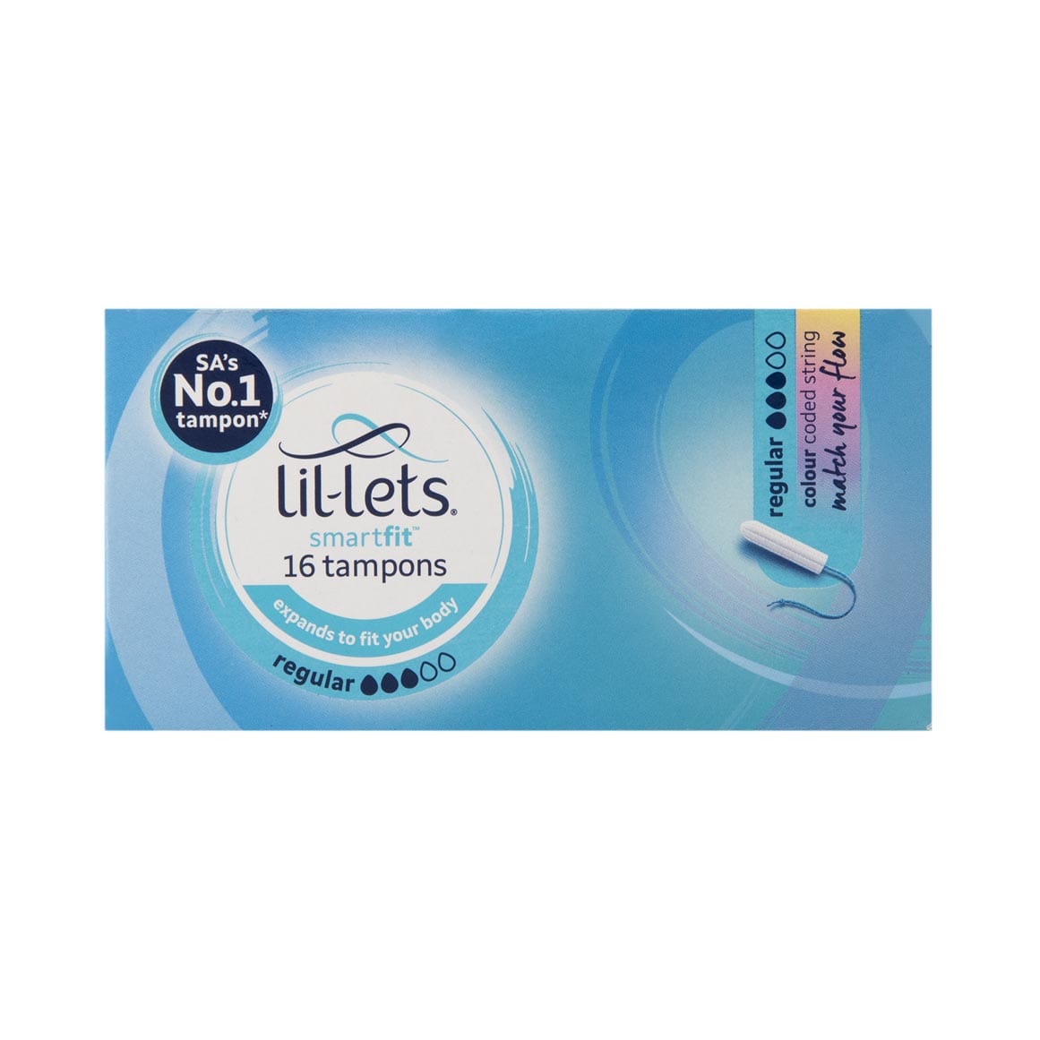 Lil-Lets Toiletries Lil-Lets Tampons Regular, 16's 6009508400538 31068