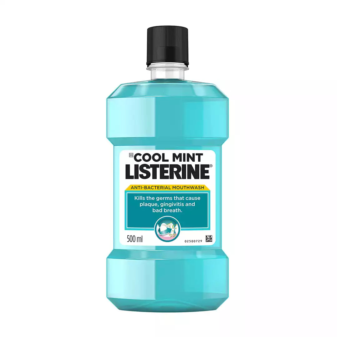 Listerine Mouthwash 500ml, Assorted