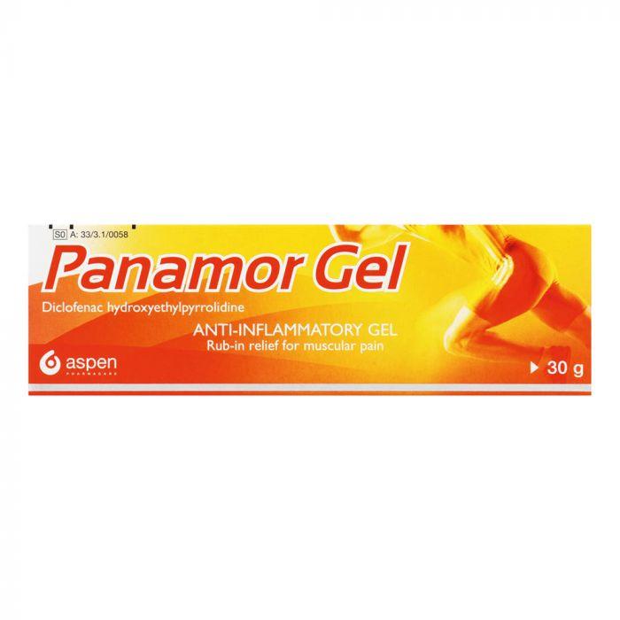 OTC Health Panamor Gel, 30g 6001390107250 702511003